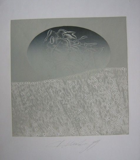 Disegno intitolato "UFO-2" da Herta, Opera d'arte originale, Altro