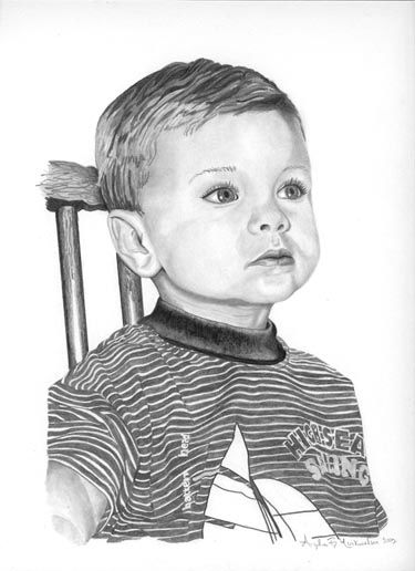 Drawing titled "Connor" by Artwench, Original Artwork