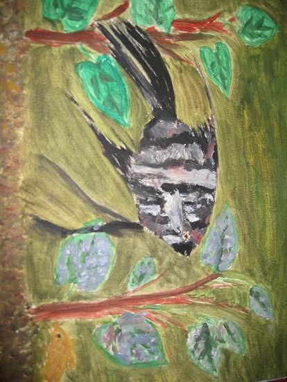 Painting titled "Angel fish" by Coreta Odje, Original Artwork