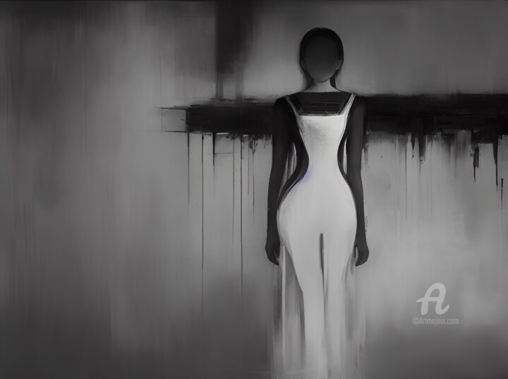 Arts numériques intitulée "The substitute" par Artynkom, Œuvre d'art originale, Impression numérique