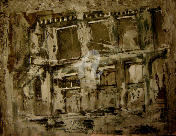 Pittura intitolato "“Hotel”" da Aylen Russinyol, Opera d'arte originale, Olio