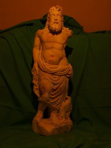 Scultura intitolato "zeus" da Sculpture And Mosai̇C, Opera d'arte originale, Pietra