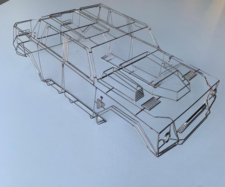 Design intitolato "1986 Lamborghini LM…" da Ase, Opera d'arte originale, Accessori