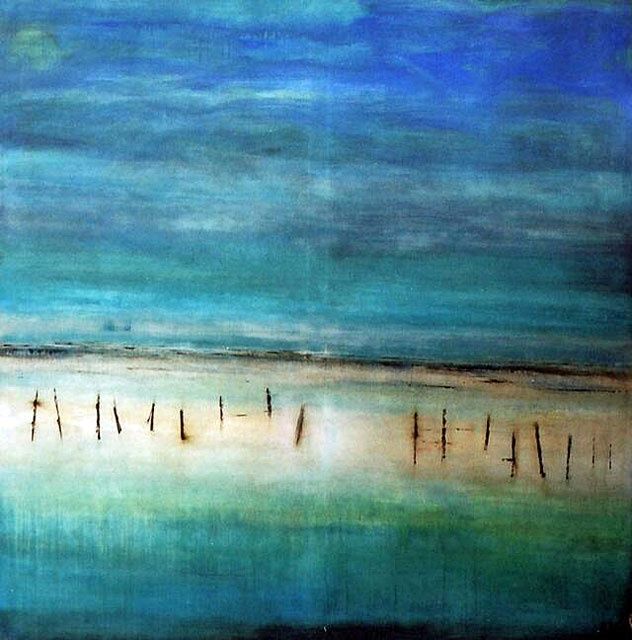 绘画 标题为“Untitled Seascape” 由Ashley Harkness, 原创艺术品