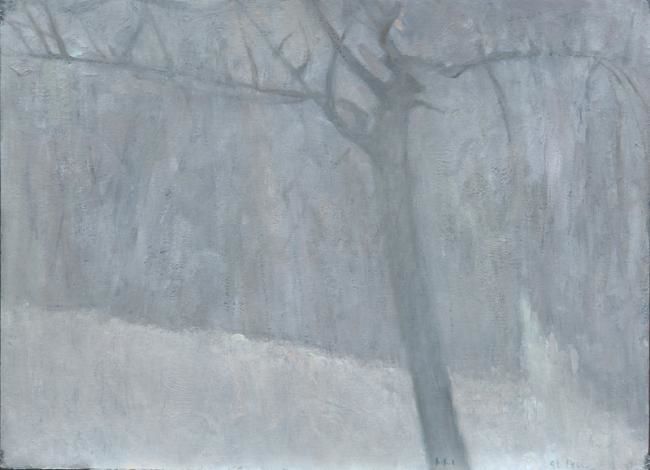 Painting titled "Grey Day" by Ashot Kirakosyan, Original Artwork
