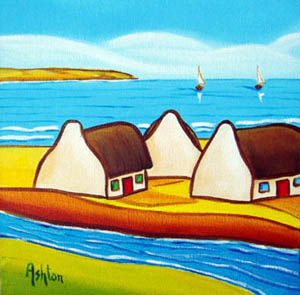 Картина под названием "River To The Sea" - Ashton, Подлинное произведение искусства