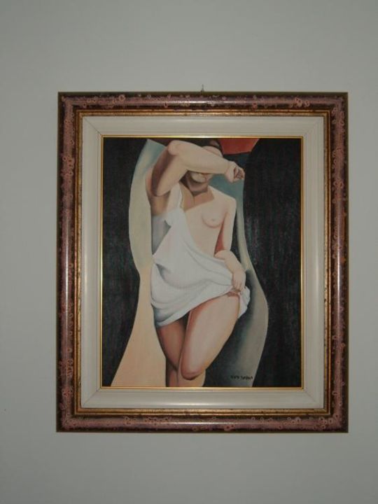 Desenho intitulada "Nudo" por Sara Spano, Obras de arte originais