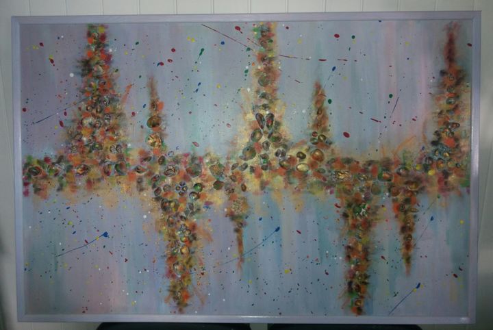 Peinture intitulée "20171218-153136.jpg" par Aline Askaroff, Œuvre d'art originale,