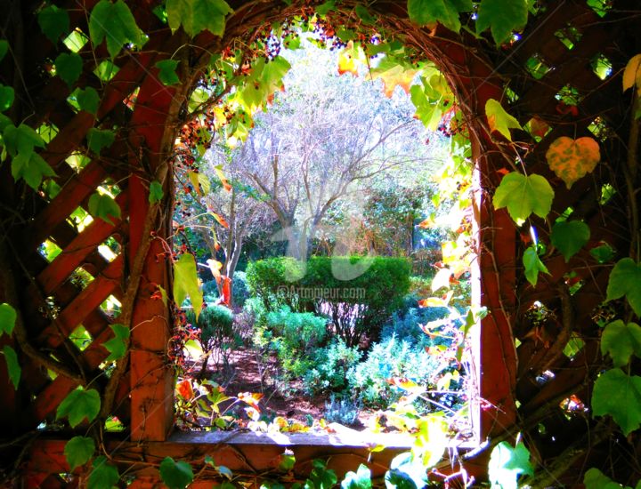 Fotografie mit dem Titel "Garden preview" von Asmaâ Ouassou, Original-Kunstwerk