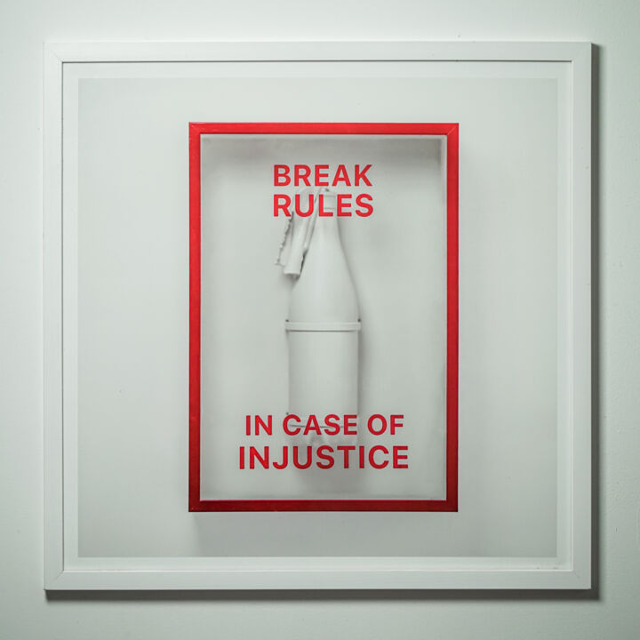 "IN CASE OF INJUSTIC…" başlıklı Baskıresim Aspencrow tarafından, Orijinal sanat, Dijital baskı