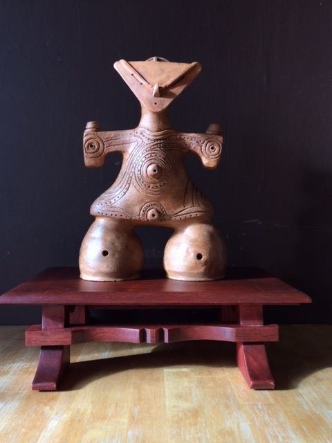 Sculpture titled "art jomon" by Dan, Original Artwork, Terra cotta