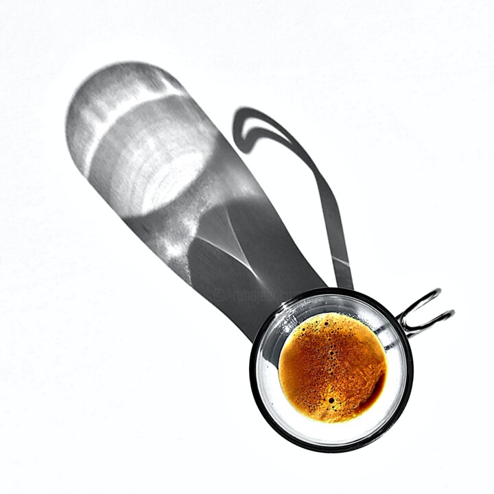 Photography titled "CAFFÈ LUNGO" by Astr, Original Artwork, Non Manipulated Photography