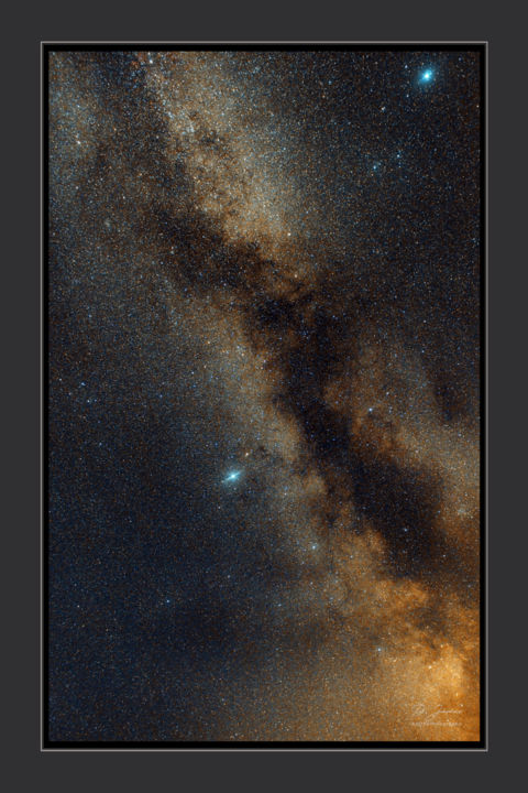 Fotografie mit dem Titel "Milky Way" von David James, Original-Kunstwerk, Digitale Fotografie