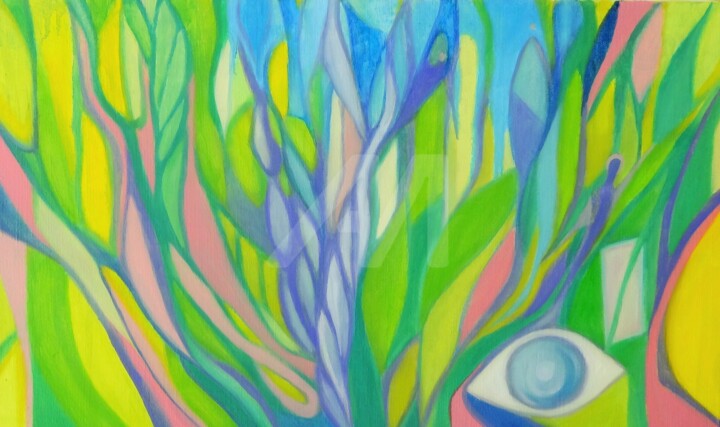 Peinture intitulée "Soul" par Nasya, Œuvre d'art originale, Huile