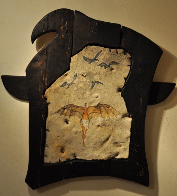 Sculpture titled "The Birds" by Atanas Vasilev, Original Art,