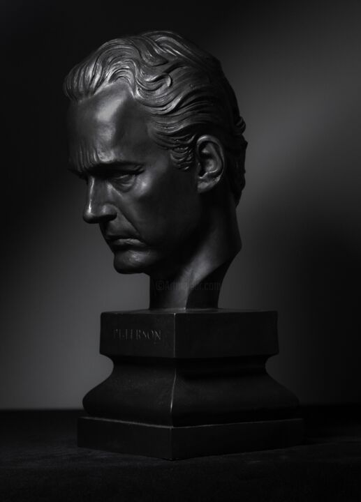 Sculpture intitulée "Jordan Peterson" par Atelier Missor, Œuvre d'art originale, Bronze