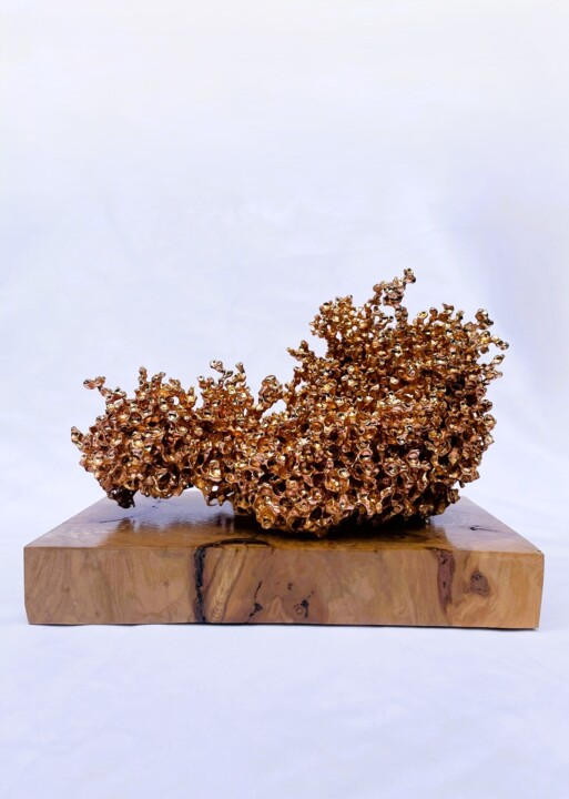 Sculpture titled "⁽¹³ˣ²⁹⁾²" by Atelier Sibuet, Original Artwork, Metals