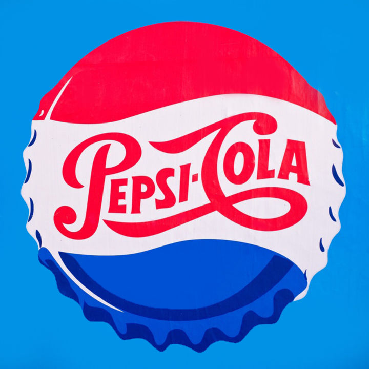 Painting titled "Pepsi cola Caps" by Mc_garbage, Original Artwork, Acrylic