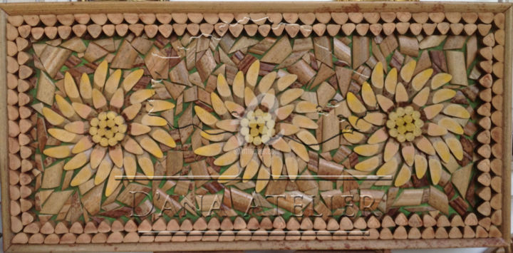 Pittura intitolato "Neputira - Mosaico…" da Ana Júlia Ps, Opera d'arte originale