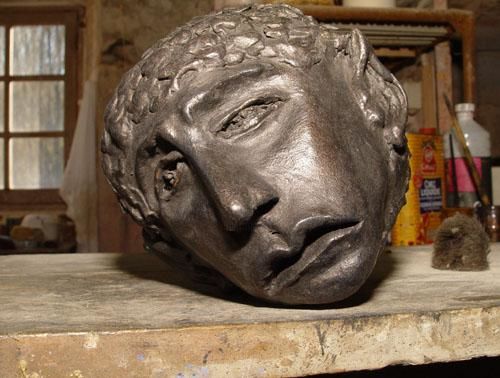 Escultura intitulada "triste" por Pierre Campo, Obras de arte originais