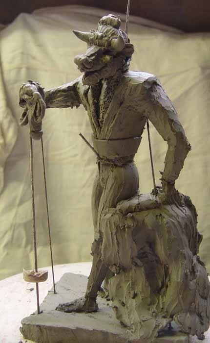 Sculpture titled "on ne peut pas touj…" by Pierre Campo, Original Artwork