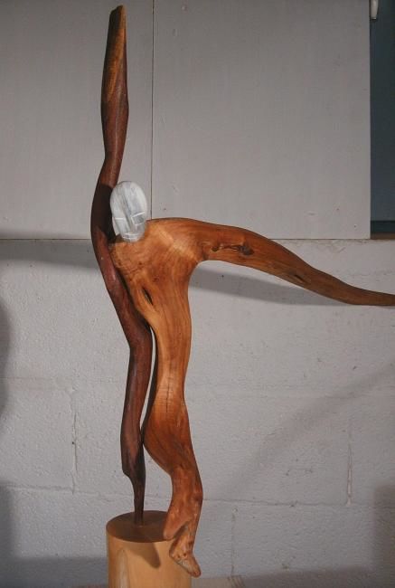 "Danse contemporaine" başlıklı Heykel Atelier Des Copeaux tarafından, Orijinal sanat