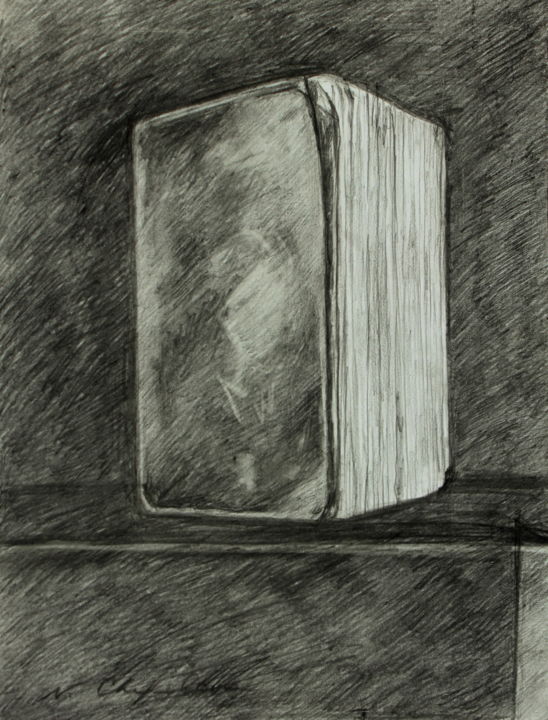 Drawing titled "Livre 1. Book 1.  #…" by Atelier N N . Art Store By Nat, Original Artwork, Graphite