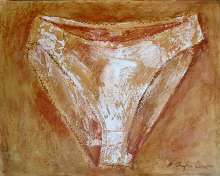 Antique Panties 1, Painting by Atelier N N . Art Store By Nat