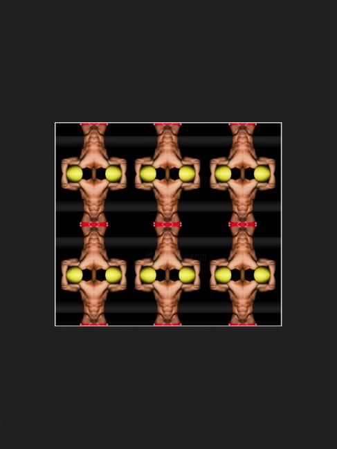 Fotografia intitulada "Caleidoscópio 82" por Eduardo Velásquez, Obras de arte originais,