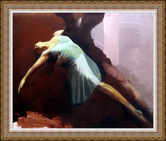 Peinture intitulée "The Dance" par Collector Art, Œuvre d'art originale