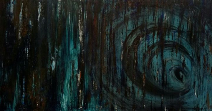 Painting titled "Void" by Atignas Art, Original Artwork, Acrylic