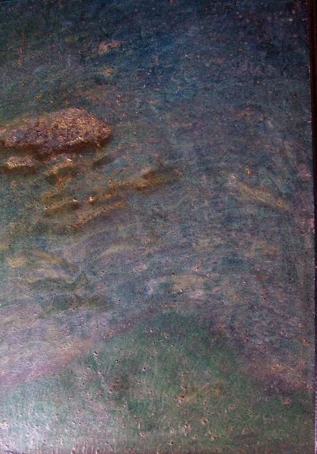 Peinture intitulée "Underwater" par Attila A. Toth, Œuvre d'art originale, Autre