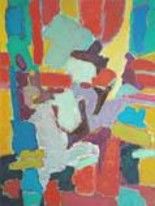 A - Painting ©2001 by Michel-Henri Aubert -