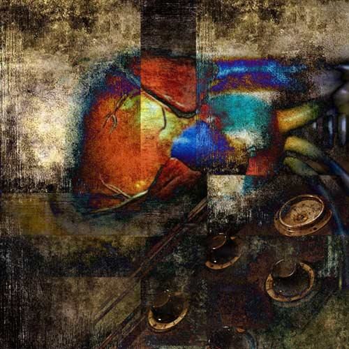 Digital Arts titled "coeur" by Le Cercle Abstrait, Original Artwork