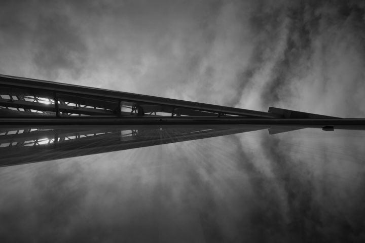 Photographie intitulée "Flèche" par Audrey Vauthier, Œuvre d'art originale, Photographie numérique