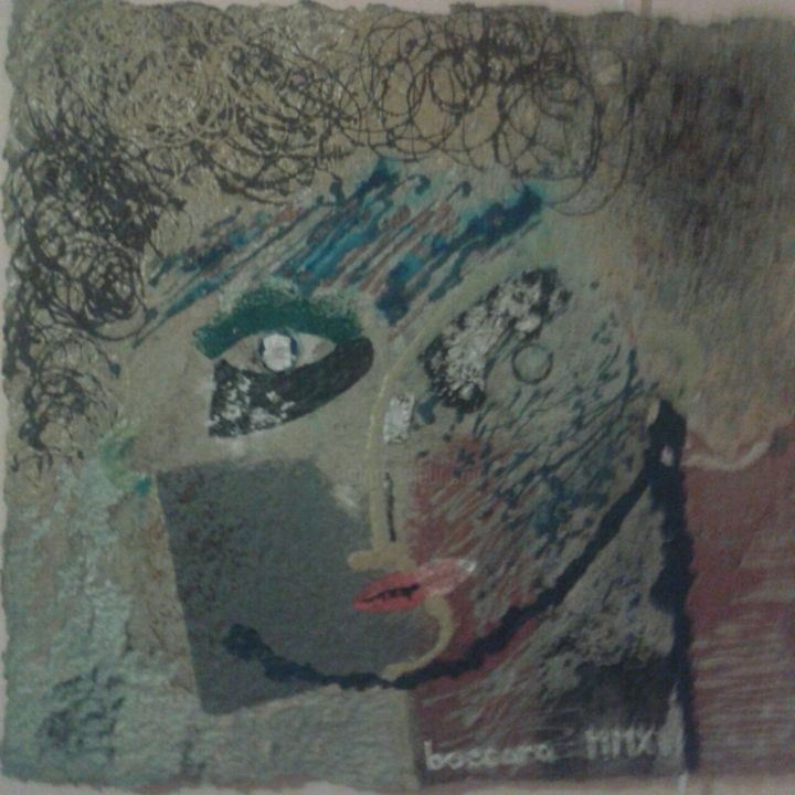 Pintura intitulada "Deusa da Verdade" por augustoboccara, Obras de arte originais, Tinta