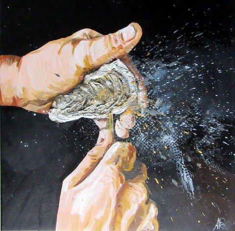 Ostrea40-1.Jpg, Peinture par Aurelia Boisson | Artmajeur