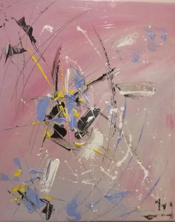 Peinture intitulée "20151222-004340-1.j…" par Aurélie, Œuvre d'art originale, Acrylique