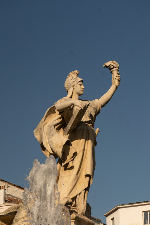 Photographie intitulée "Statue de la Liberté" par Aurélien Comte, Œuvre d'art originale, Photographie numérique