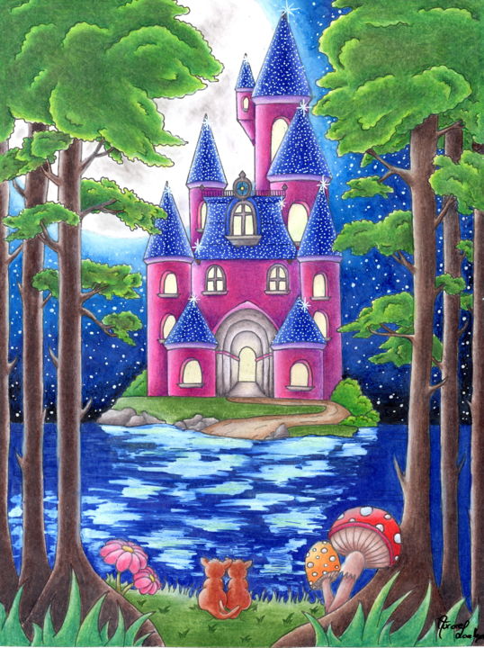 Le Chateau Dessin Par Aurore Loallyn Artmajeur Le Chateau Dessin Par Aurore Loallyn Artmajeur