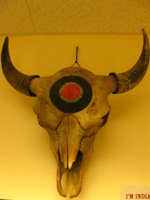 Painting titled "Skull" by Austen, Original Art,