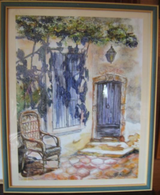Painting titled "L'heure de la sieste" by Pat, Original Artwork