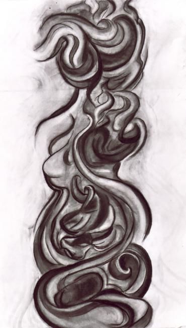 Drawing titled "Within" by Autumn Bear, Original Artwork, Other