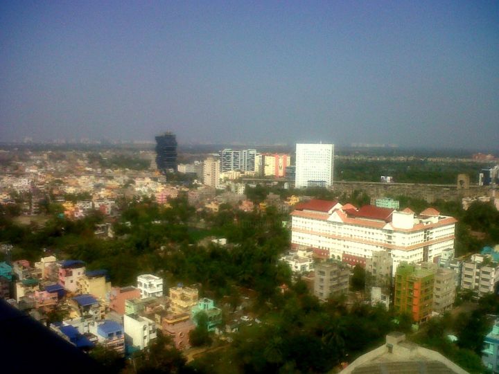 Photography titled "Skyline" by Avik Chakravorty, Original Art, Manipulated Photography