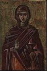 Painting titled "St Anna" by Awen Art Studio, Original Artwork