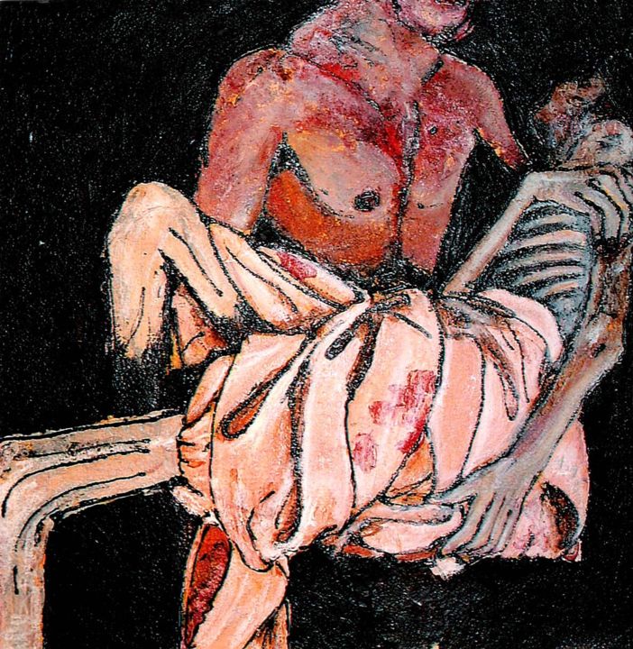 Pittura intitolato "Allégorie de la con…" da Ax Creart, Opera d'arte originale, Acrilico