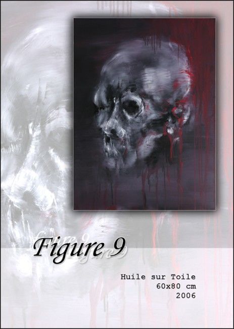 Painting titled "figure9" by Axelle Henriet, Original Artwork