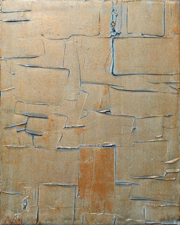 Peinture intitulée "Fauve" par Ayel, Œuvre d'art originale, Acrylique Monté sur Châssis en bois