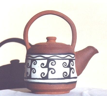 Artigianato intitolato "teapot1.jpg" da Yamopub, Opera d'arte originale