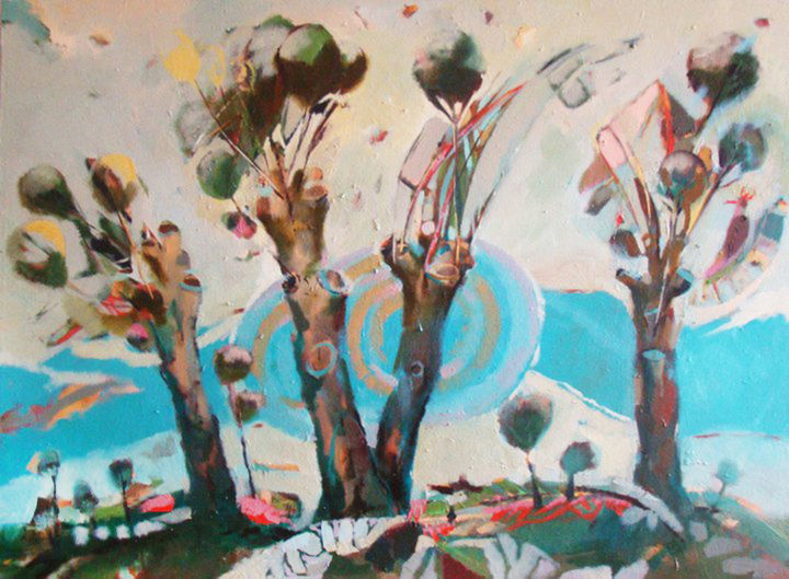 Malerei mit dem Titel "207345-219769164703…" von Azer Aliyev, Original-Kunstwerk, Öl
